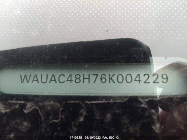 WAUAC48H76K004229 Audi A4 1.8 Cabriolet