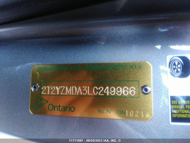 2T2YZMDA3LC249966 Lexus Rx 350 F-sport
