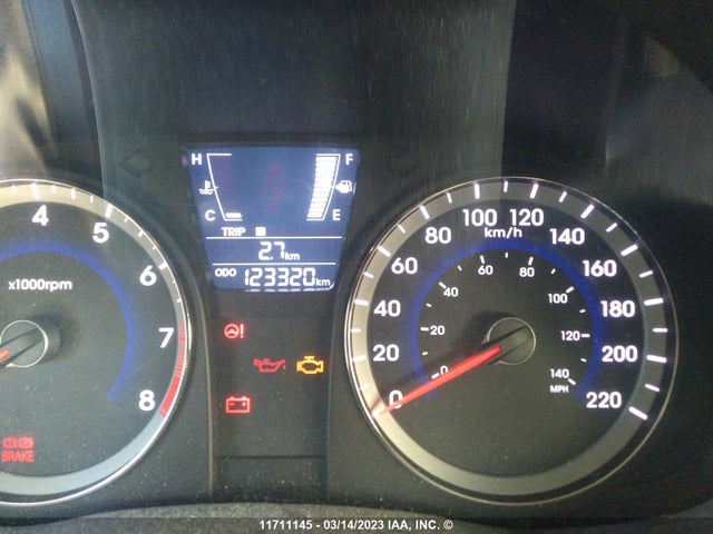 Hyundai Accent Gls/gs 2014 KMHCT5AE8EU177502 Image 8