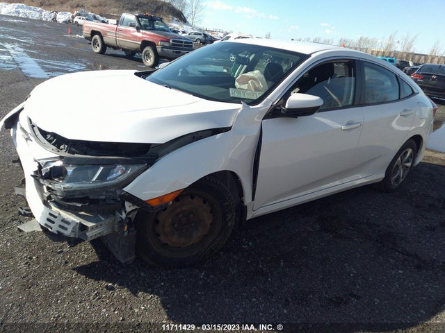 Honda Civic Lx 2019 2HGFC2F55KH004366 Image 2