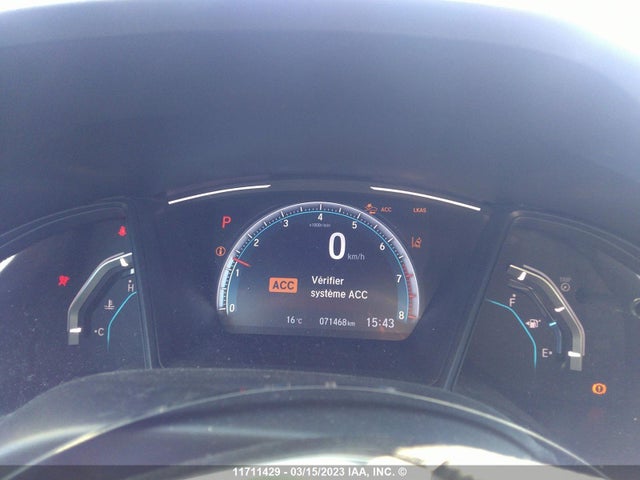 Honda Civic Lx 2019 2HGFC2F55KH004366 Image 7