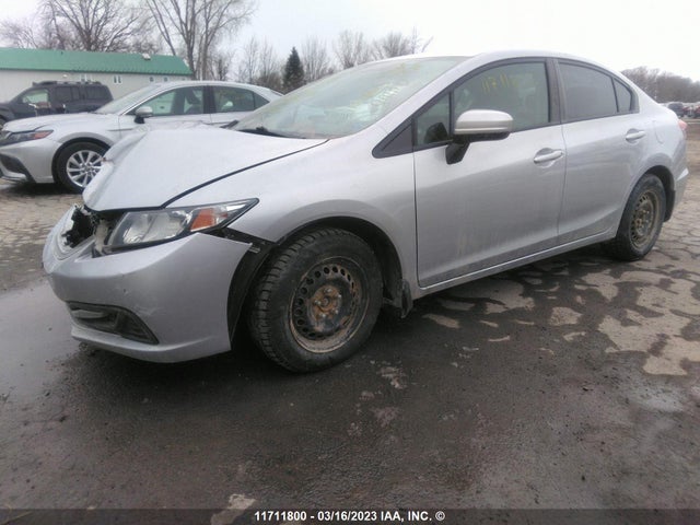 Honda Civic Lx 2014 2HGFB2F42EH009586 Image 2