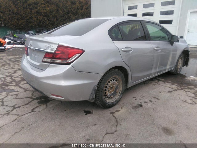 Honda Civic Lx 2014 2HGFB2F42EH009586 Image 4