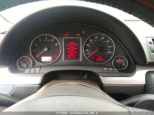 WAUDF78EX8A065689 Audi A4 2.0t Quattro
