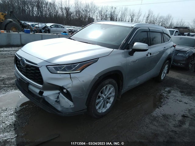 Toyota Highlander Hybrid Limited 2021 5TDDBRCHXMS047024 Image 2