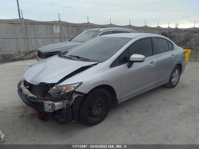 Honda Civic Lx 2014 2HGFB2F43EH028826 Image 2