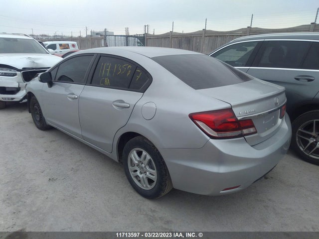 Honda Civic Lx 2014 2HGFB2F43EH028826 Image 3
