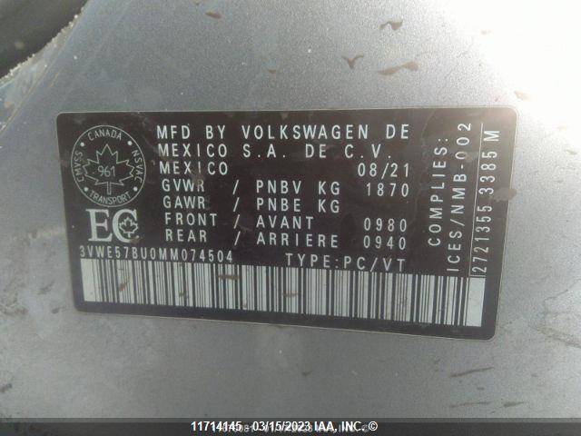 Volkswagen JETTA SEL 2021 3VWE57BU0MM074504 Image 11