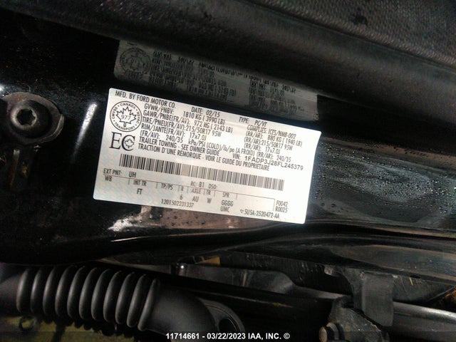 Ford Focus Titanium 2015 1FADP3J28FL245379 Image 10