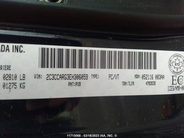 Chrysler 300 2014 2C3CCARG3EH306059 Image 9