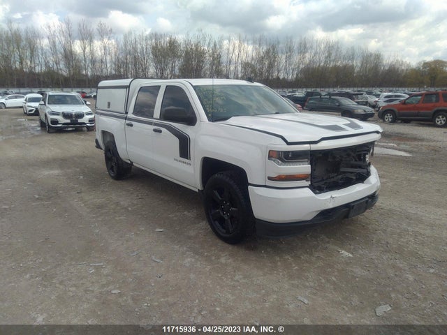 Chevrolet Silverado K1500 Custom 2018 3GCUKPEC7JG227674 Image 1