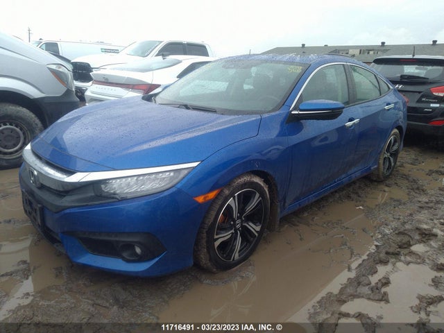 Honda Civic Touring 2017 2HGFC1F97HH109433 Image 2