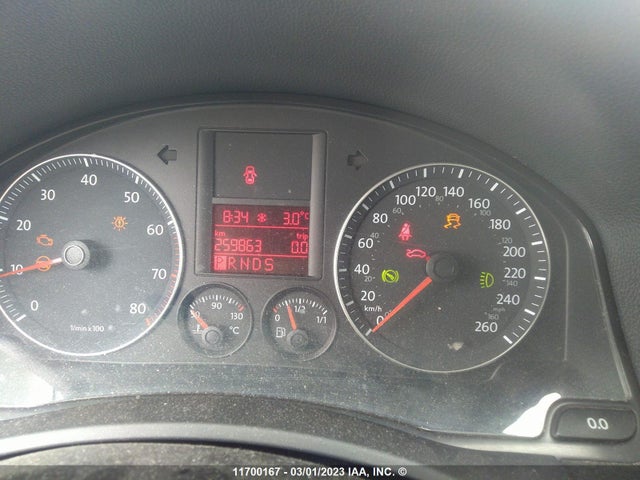 Volkswagen Jetta 2.5l 2008 3VWJM31K38M050505 Image 8