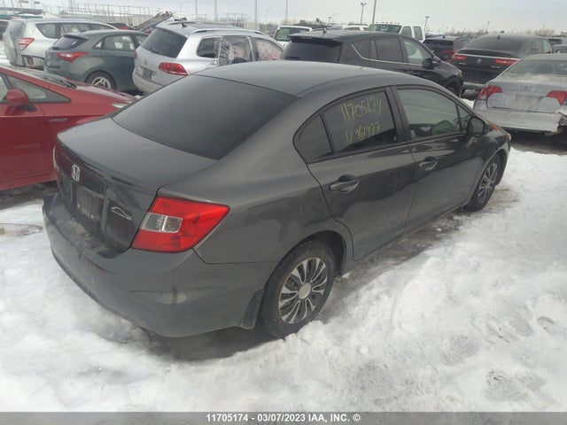 Продажа на аукционе авто 2012 Honda Civic Lx, vin: 2HGFB2F49CH061987, номер лота: 11705174