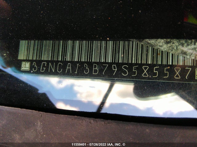 Chevrolet HHR LS 2009 3GNCA13B79S585587 Image 10