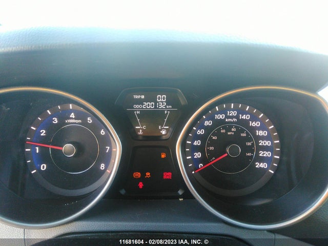 Hyundai Elantra Gls/limited 2012 5NPDH4AE5CH086702 Image 8
