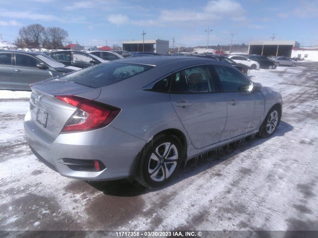 Honda Civic Lx 2018 2HGFC2F53JH019477 Image 4