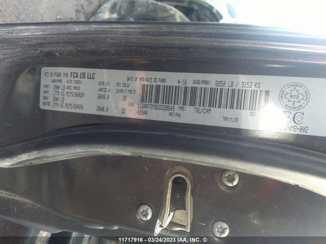 RAM 1500 Slt 2016 1C6RR7GM9GS328649 Image 11
