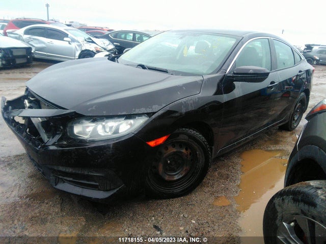 Honda Civic Lx 2016 2HGFC2F58GH008855 Image 2