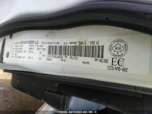 1C4PJMCB0EW306250 Jeep Cherokee Latitude