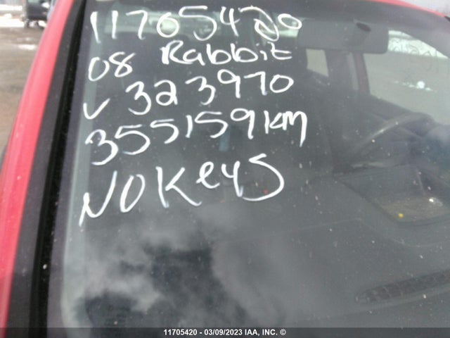 Volkswagen Rabbit 2008 WVWCA71KX8W323970 Image 3