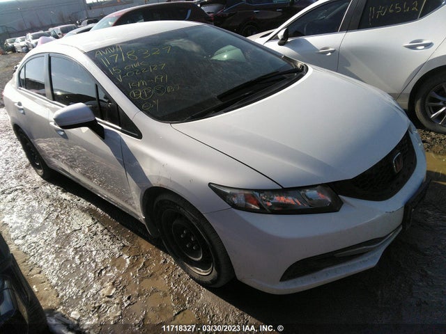 11718327 :رقم المزاد ، 2HGFB2F40FH022127 vin ، 2015 Honda Civic Lx مزاد بيع