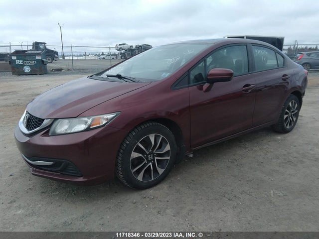 Honda Civic Lx 2014 2HGFB2E59EH034947 Image 2