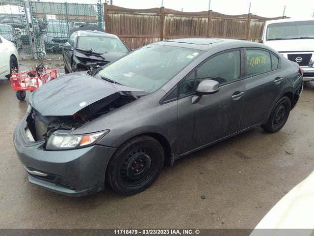 Honda Civic Lx 2013 2HGFB2F54DH101189 Image 2