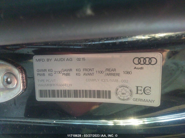 WAUMFBFR7FA044739 Audi A5 Progressiv