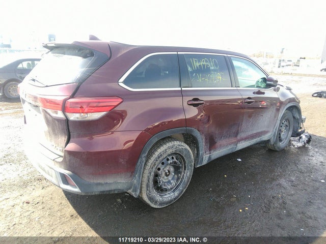Toyota Highlander Se/xle 2019 5TDJZRFH5KS729977 Image 4