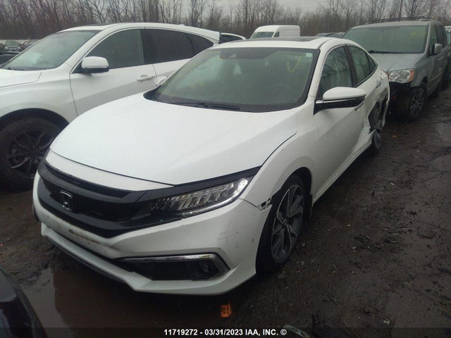 Продаж на аукціоні авто 2019 Honda Civic Touring, vin: 2HGFC1F9XKH101012, номер лоту: 11719272