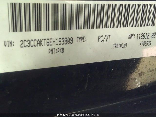 2C3CCAKT6EH193909 Chrysler 300C