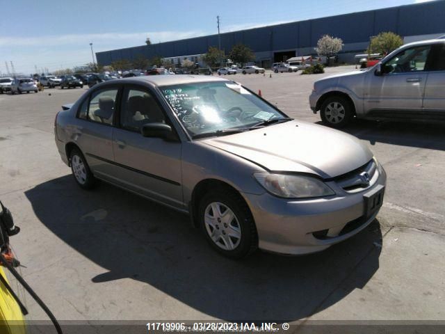 Продажа на аукционе авто 2004 Honda Civic Dx, vin: 2HGES164X4H905736, номер лота: 11719906