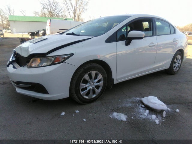 Honda Civic Sedan Lx 2014 2HGFB2F4XEH007388 Image 2