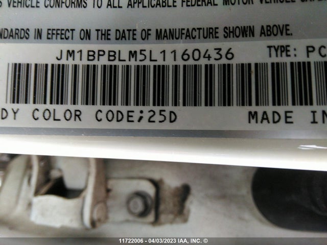Mazda 3 2020 JM1BPBLM5L1160436 Image 10