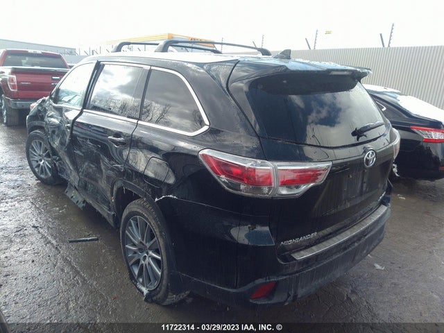 Toyota Highlander Xle 2016 5TDJKRFH3GS249657 Image 4