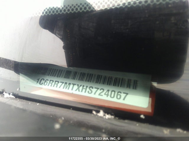 1C6RR7MTXHS724067 RAM 1500 Sport