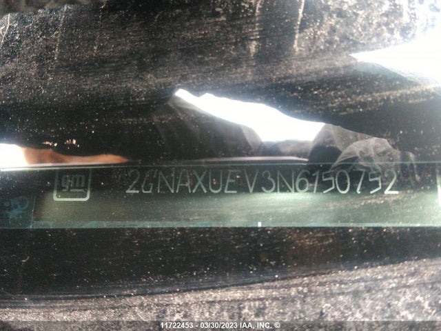 Chevrolet EQUINOX LT 2022 2GNAXUEV3N6150752 Image 9