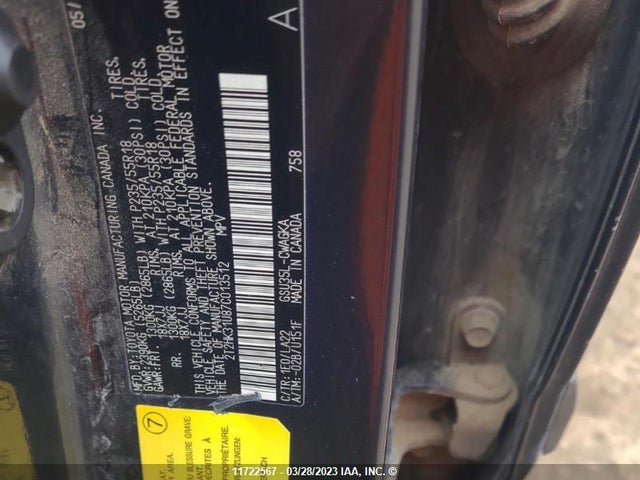 2T2HK31U87C013512 Lexus RX 350
