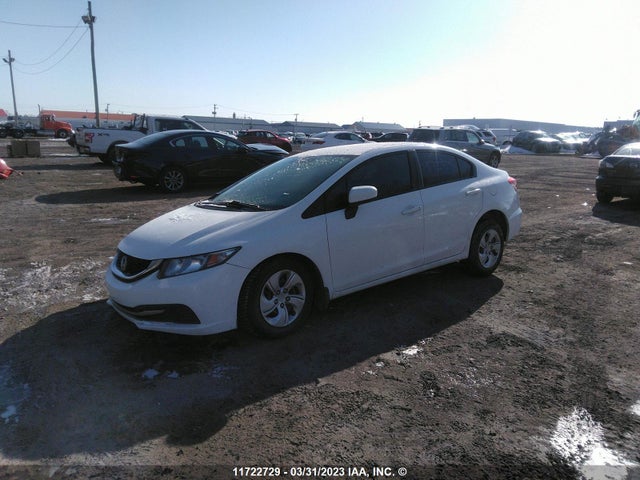 Honda Civic Lx 2014 2HGFB2F48EH035772 Image 2