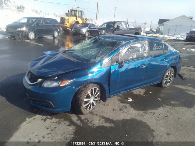 Honda Civic Lx 2014 2HGFB2E59EH036732 Image 2