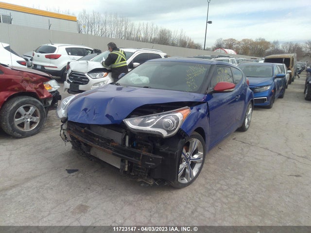 Hyundai VELOSTER 2014 KMHTC6AD9EU190434 Image 2
