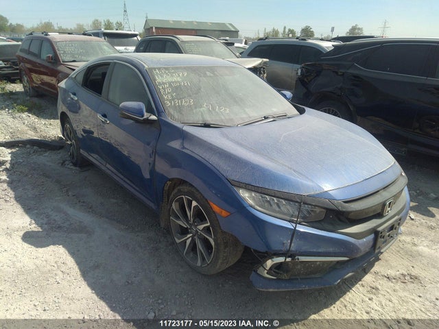 Honda Civic Touring 2019 2HGFC1F94KH100731 Image 1