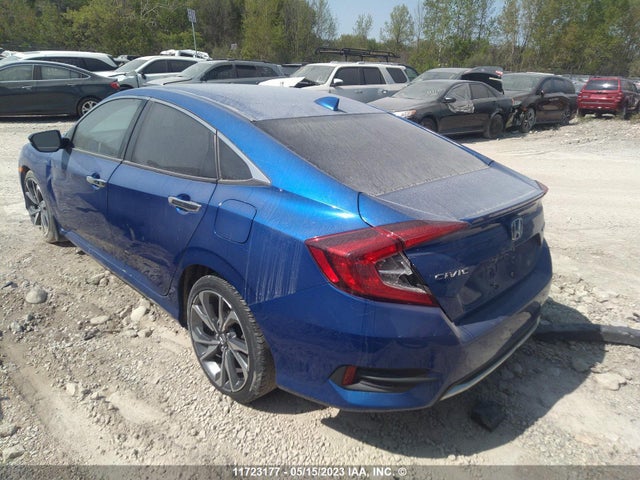Honda Civic Touring 2019 2HGFC1F94KH100731 Image 4