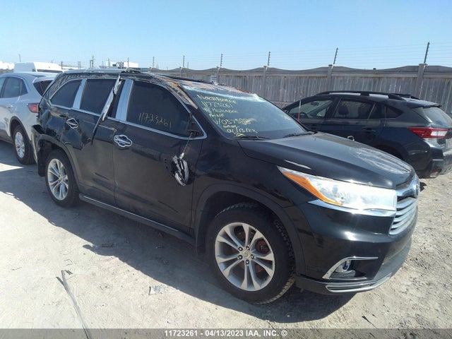 Toyota Highlander Xle 2014 5TDJKRFH9ES037388 Image 1