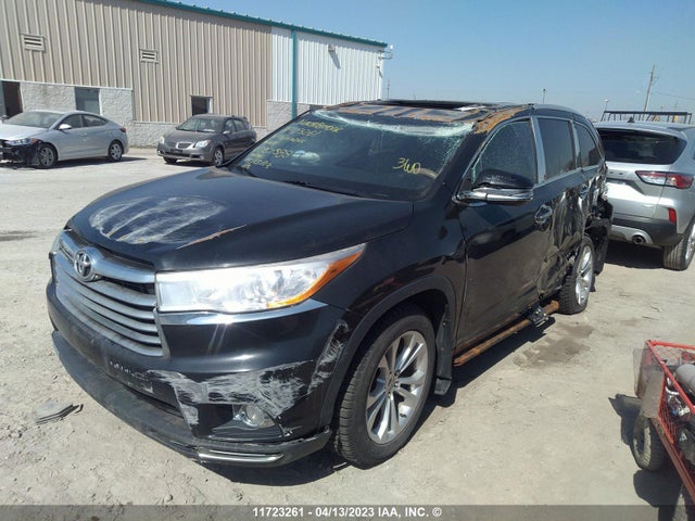 Toyota Highlander Xle 2014 5TDJKRFH9ES037388 Image 2