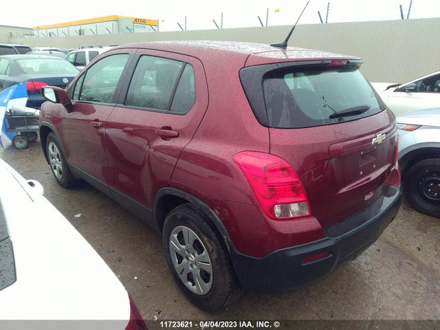 Chevrolet TRAX LS 2014 3GNCJKEB3EL124782 Image 3
