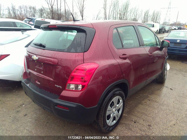 Chevrolet TRAX LS 2014 3GNCJKEB3EL124782 Image 4