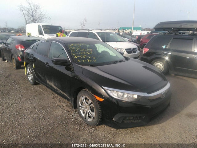 Honda Civic Lx 2017 2HGFC2F57HH012168 Image 1