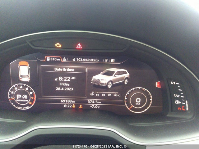 WA1WAAF72KD028261 Audi Q7 Technik